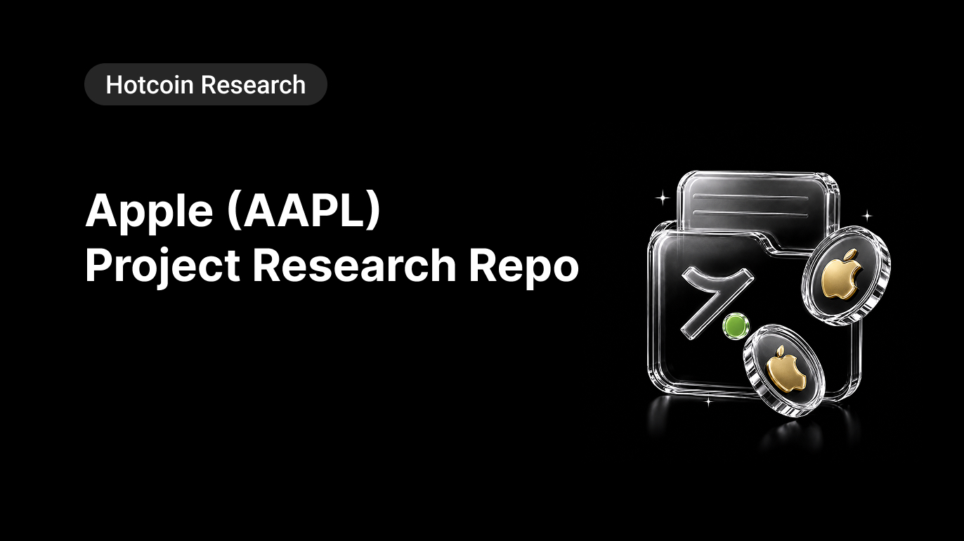Hotcoin Research | Apple (AAPL) Project Research Report